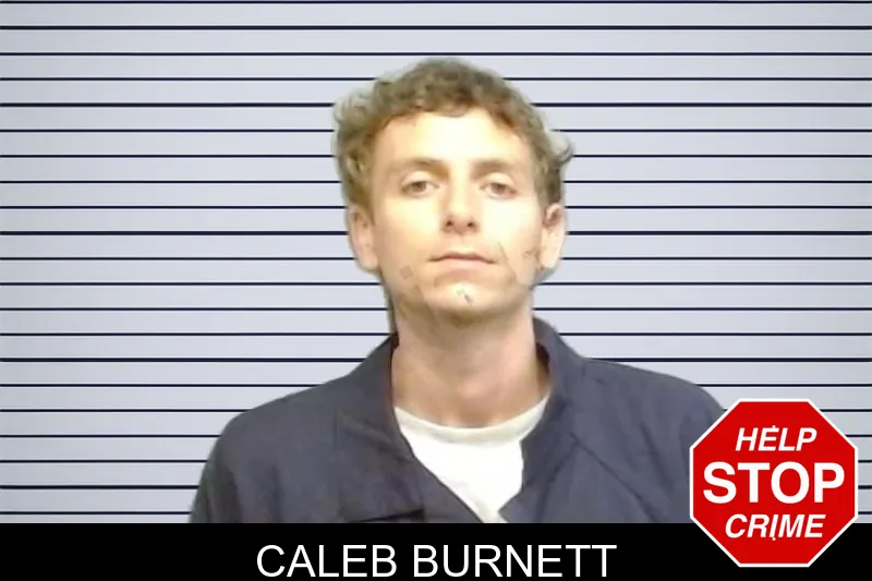 Caleb Burnett mugshot