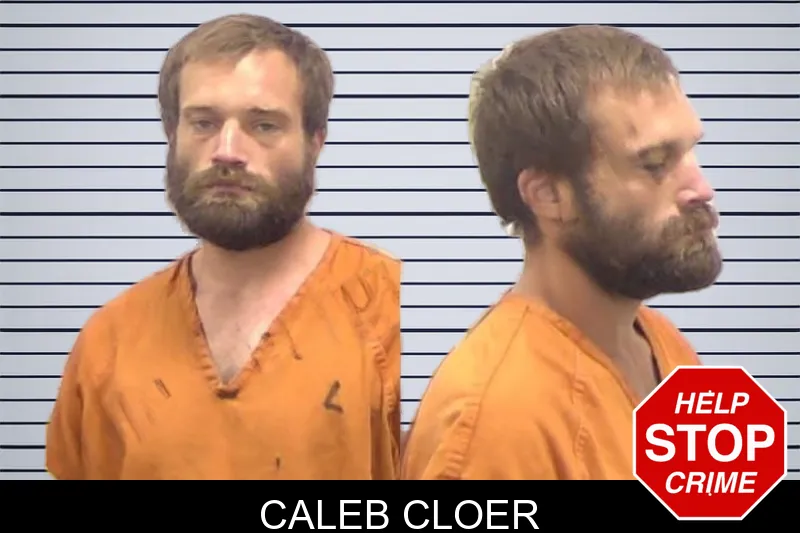 Caleb Cloer mugshot