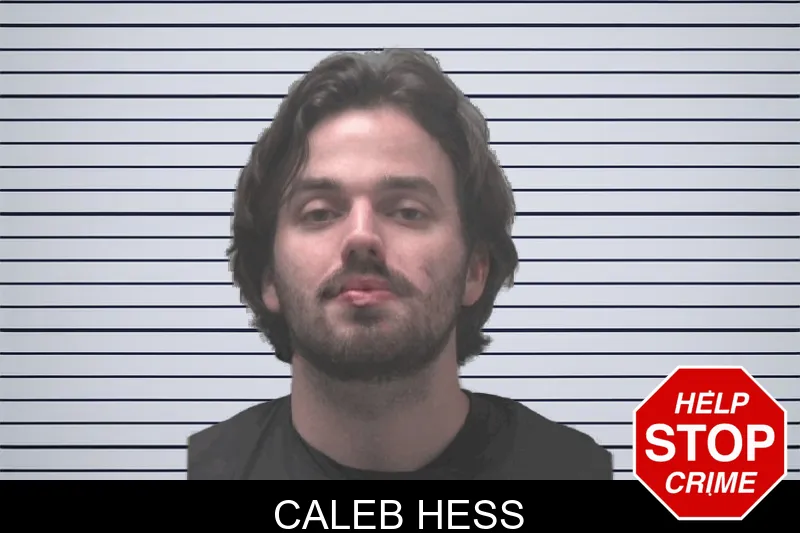 Caleb Hess mugshot