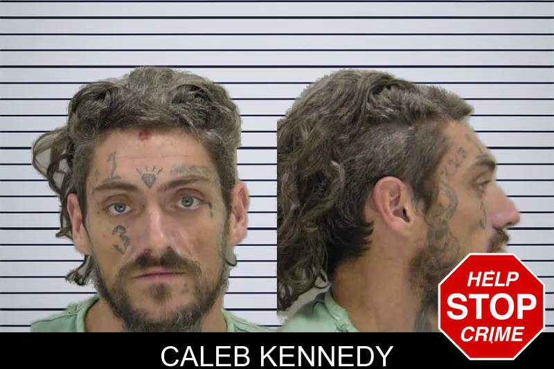 Caleb Kennedy mugshot