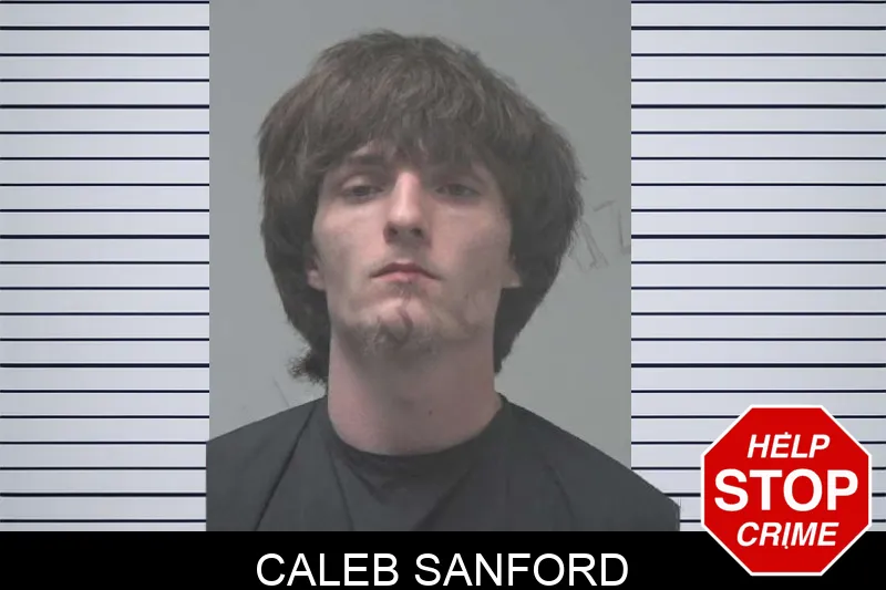 Caleb Sanford mugshot