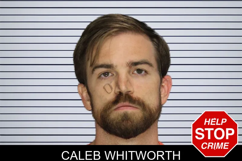 Caleb Whitworth mugshot