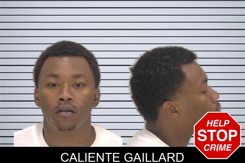 Caliente Gaillard mugshot