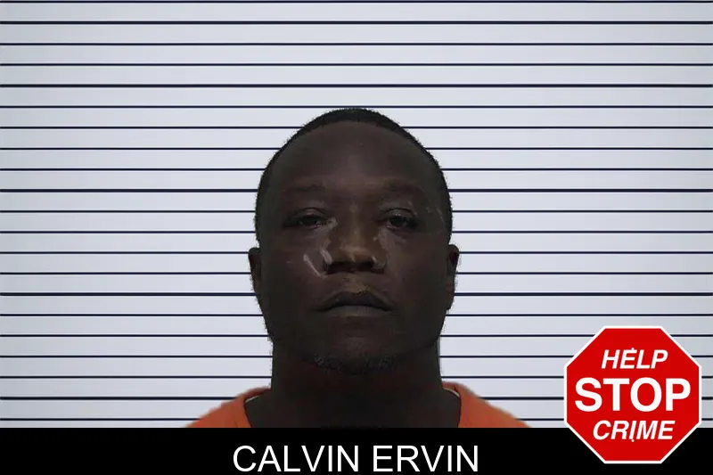 Calvin Ervin mugshot