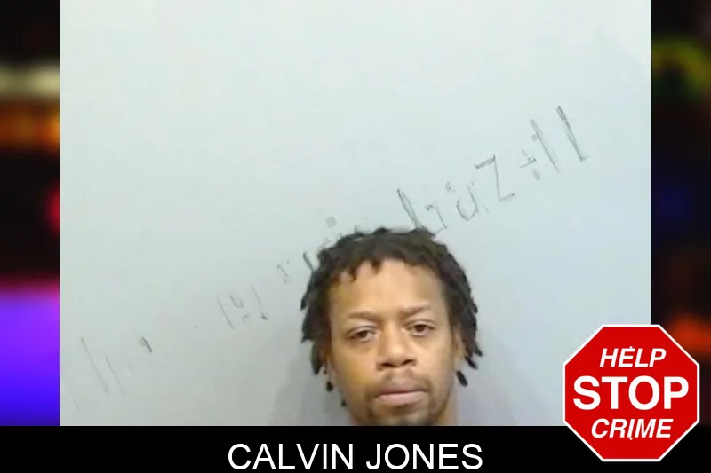 Calvin Jones mugshot