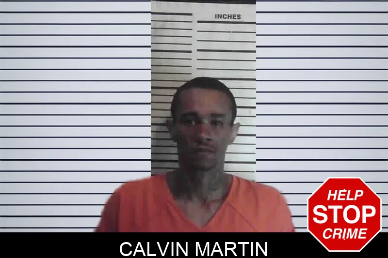 Calvin Martin mugshot