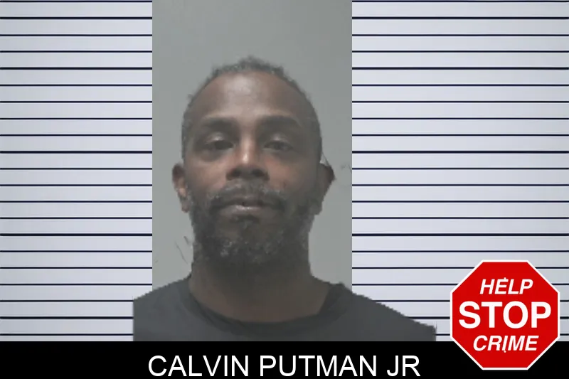 Calvin Putman Jr mugshot