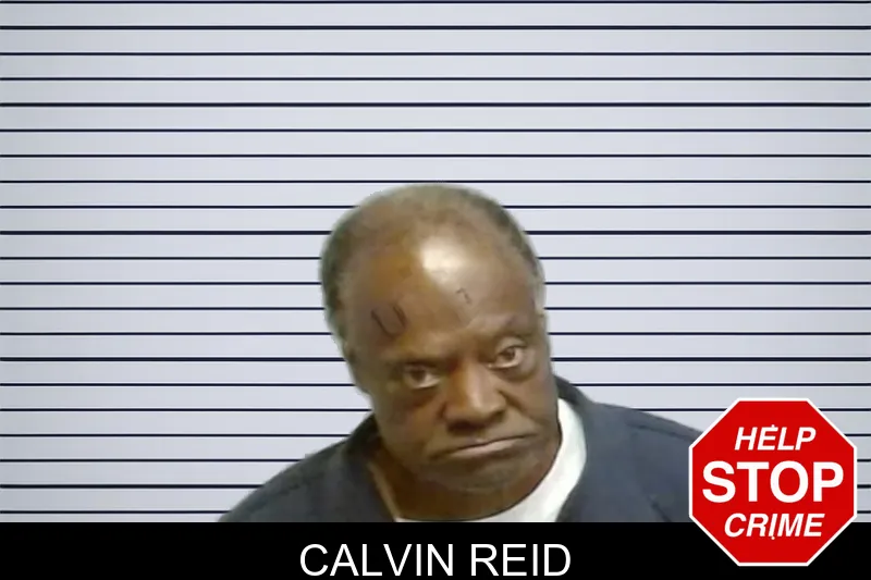 Calvin Reid mugshot
