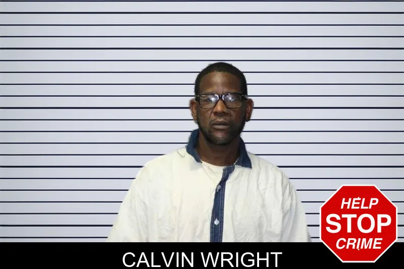 Calvin Wright mugshot
