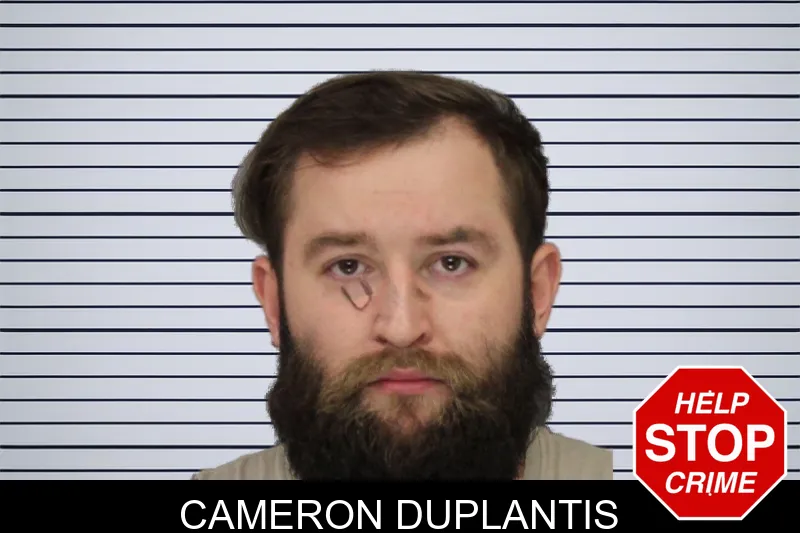 Cameron Duplantis mugshot – Cobb County , Georgia Cameron Duplantis mugshot