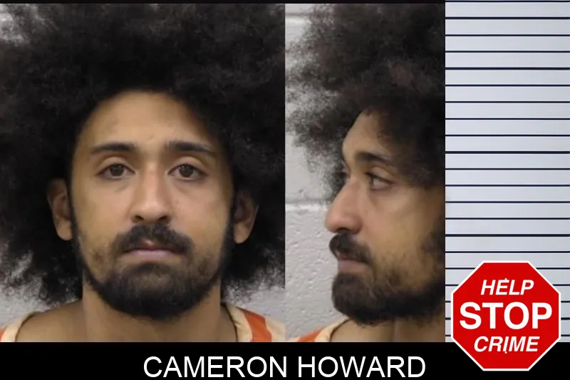 Cameron Howard mugshot
