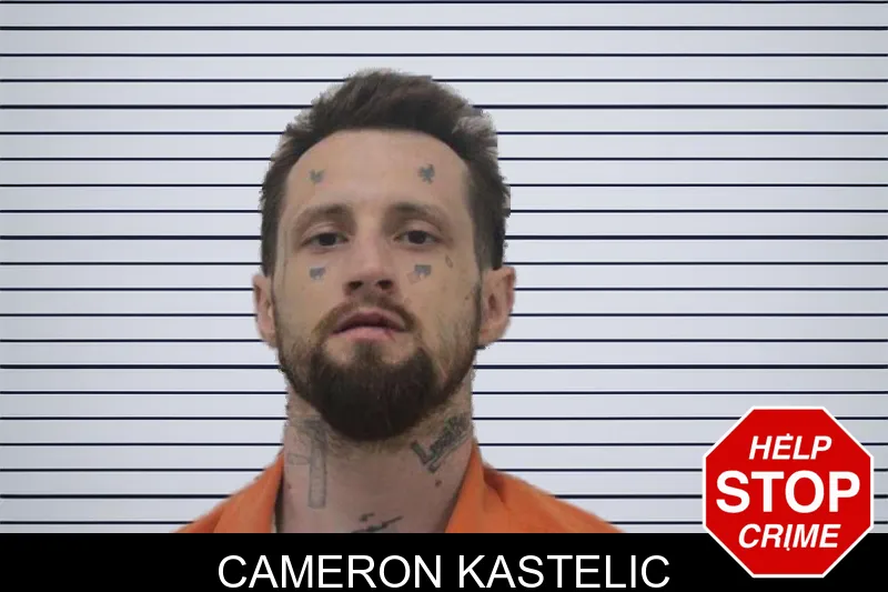 Cameron Kastelic mugshot
