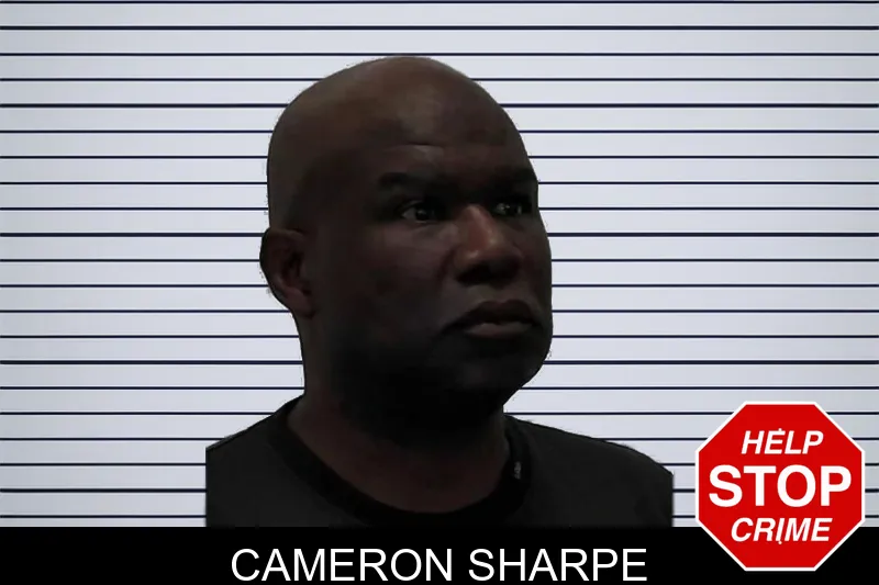 Cameron Sharpe mugshot