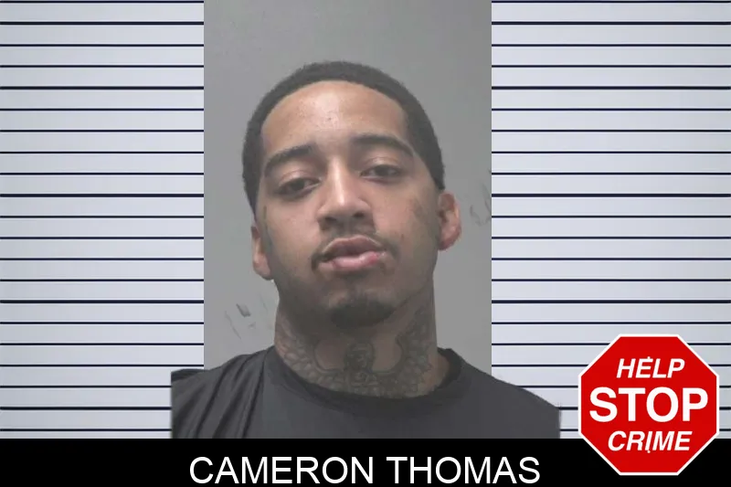 Cameron Thomas mugshot
