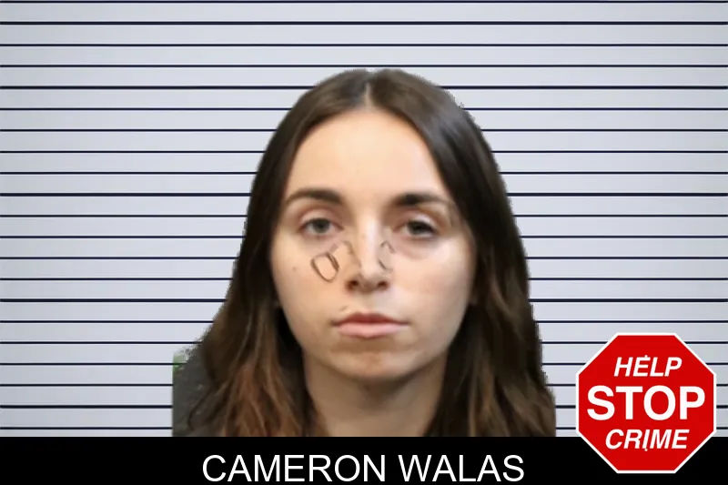 Cameron Walas mugshot