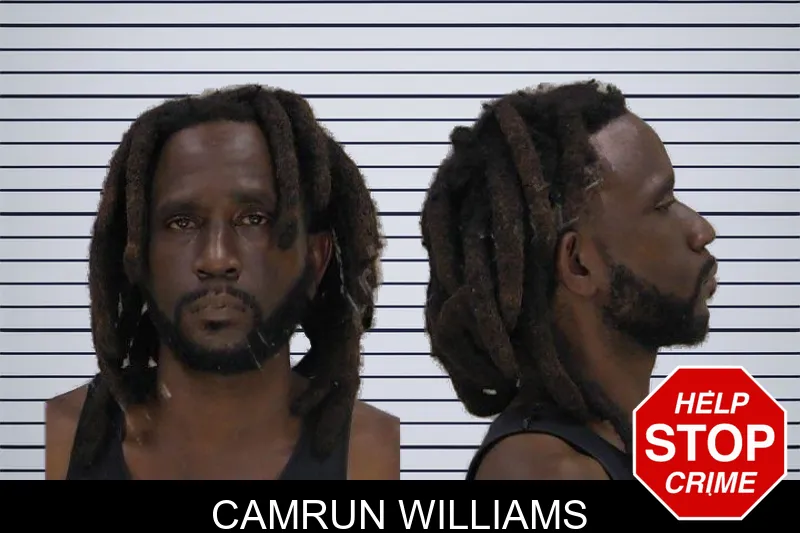 Camrun Williams mugshot