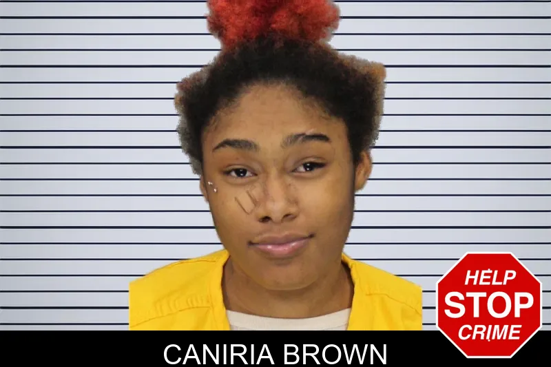 Caniria Brown mugshot