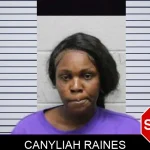Canyliah Raines mugshot