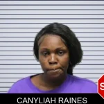 Canyliah Raines mugshot
