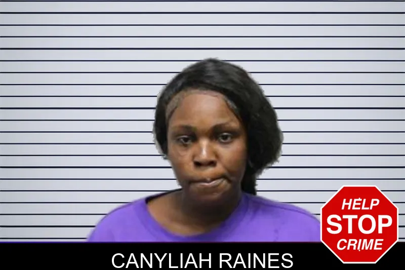 Canyliah Raines mugshot – Harris County , Georgia Canyliah Raines mugshot