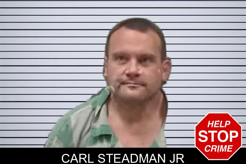 Carl Steadman Jr mugshot