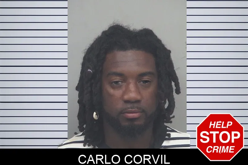 Carlo Corvil mugshot