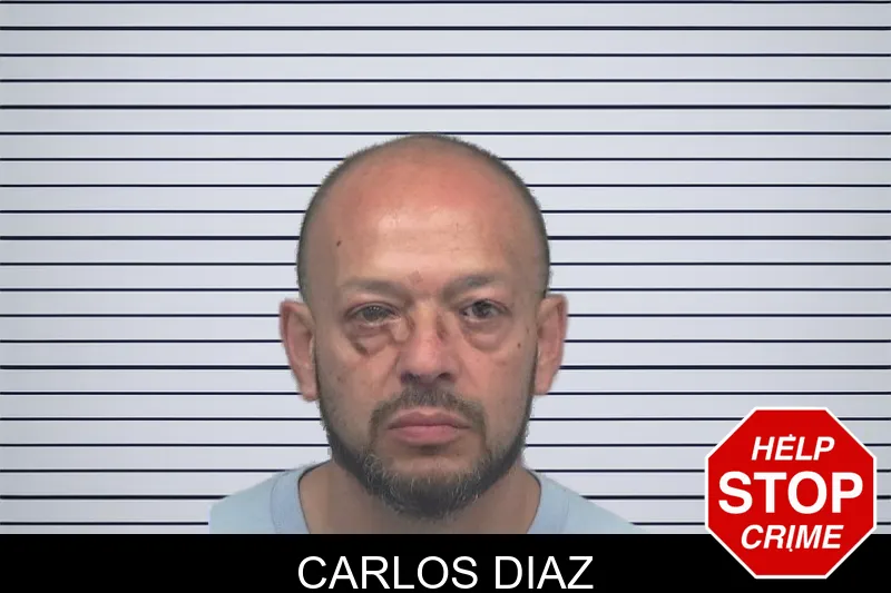 Carlos Diaz mugshot