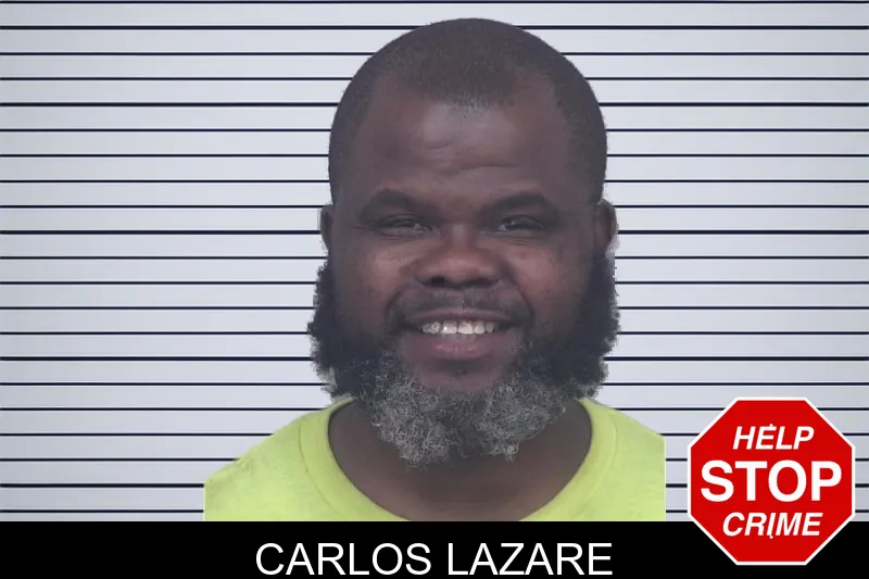 Carlos Lazare mugshot