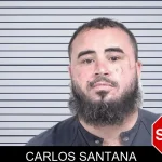 Carlos Santana mugshot