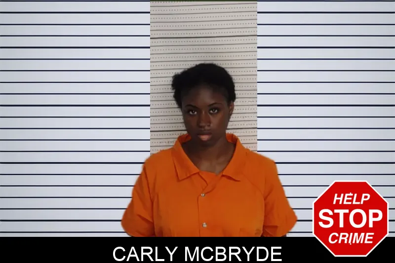Carly McBryde mugshot