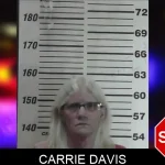 Carrie Davis mugshot – Meriwether County , Georgia Carrie Davis mugshot