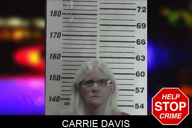 Carrie Davis mugshot