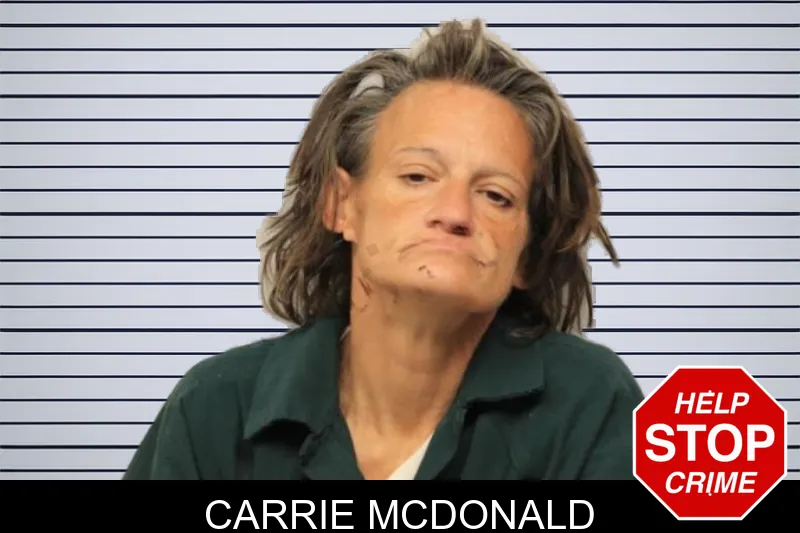 Carrie McDonald mugshot – Chatham County , Georgia Carrie McDonald mugshot