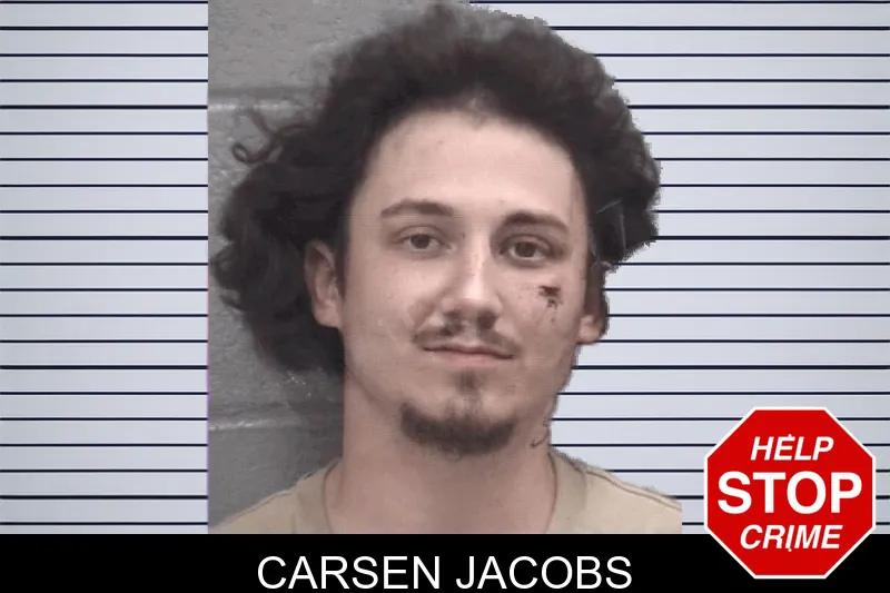 Carsen Jacobs mugshot