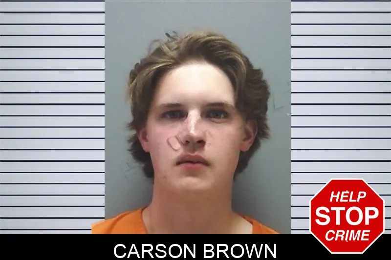 Carson Brown mugshot