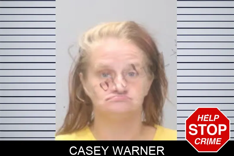 Casey Warner mugshot