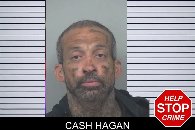 Cash Hagan mugshot