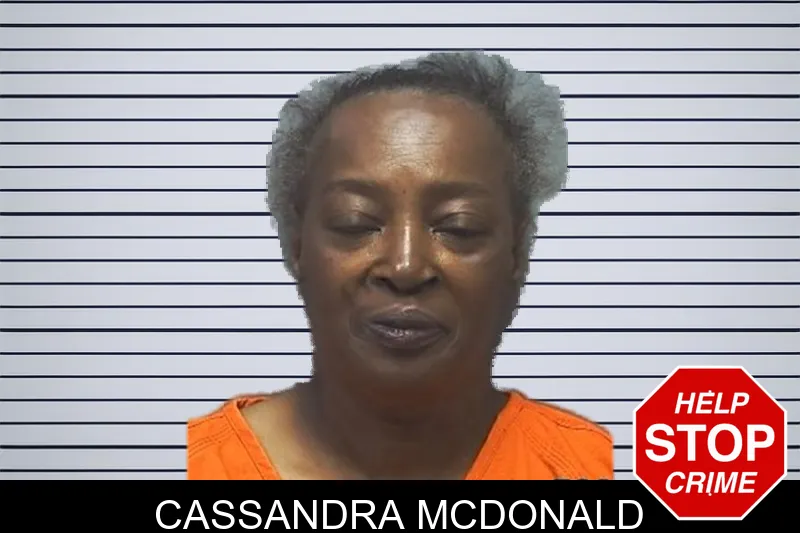 Cassandra McDonald mugshot