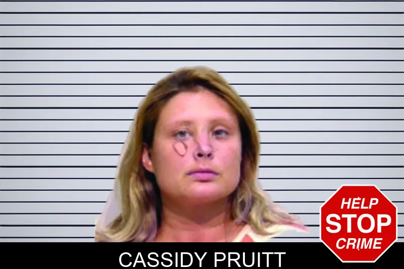 Cassidy Pruitt mugshot