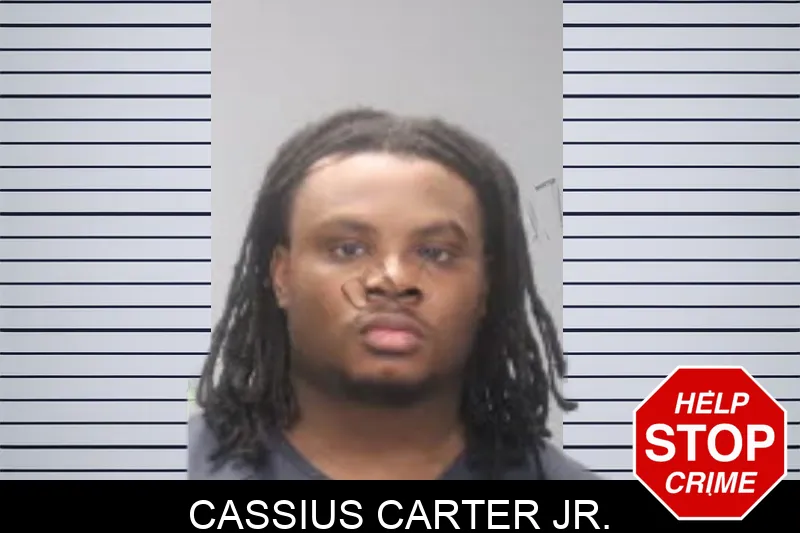 Cassius Carter Jr. mugshot