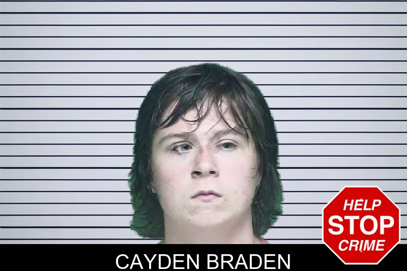 Cayden Braden mugshot