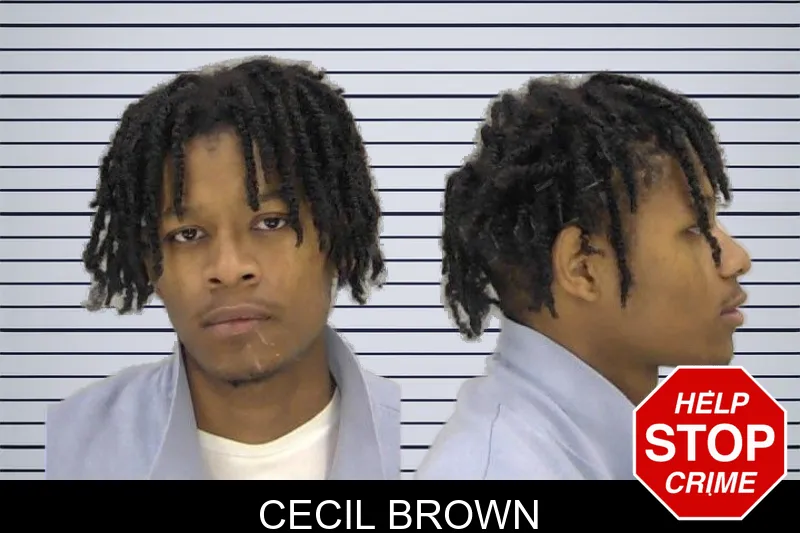 Cecil Brown mugshot