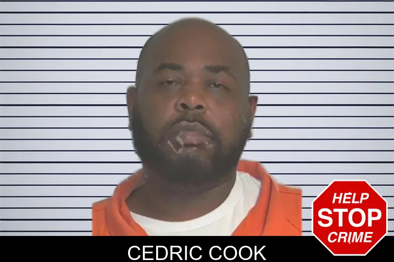 Cedric Cook mugshot