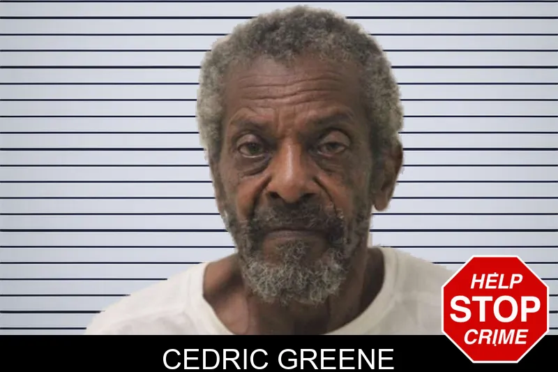 Cedric Greene mugshot