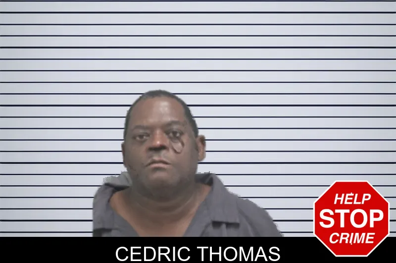 Cedric Thomas mugshot
