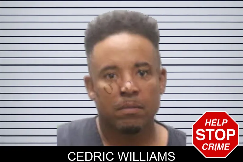 Cedric Williams mugshot