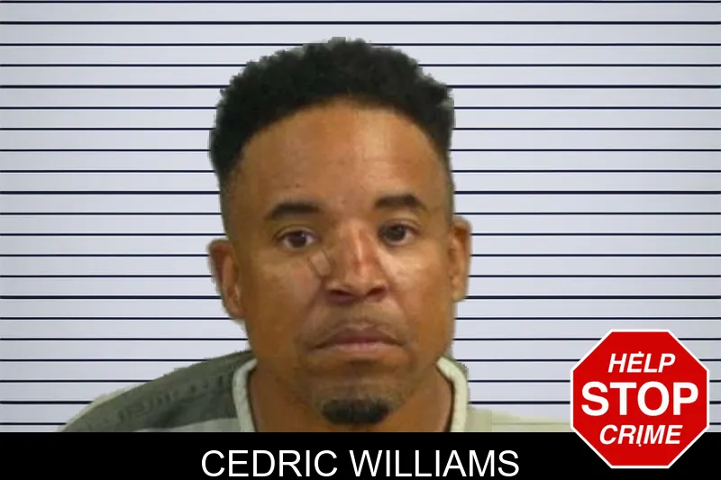 Cedric Williams mugshot