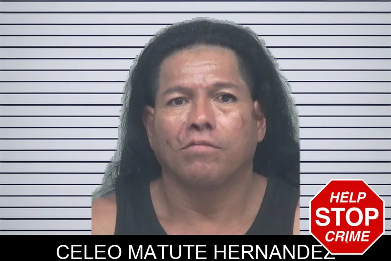 Celeo Matute Hernandez mugshot