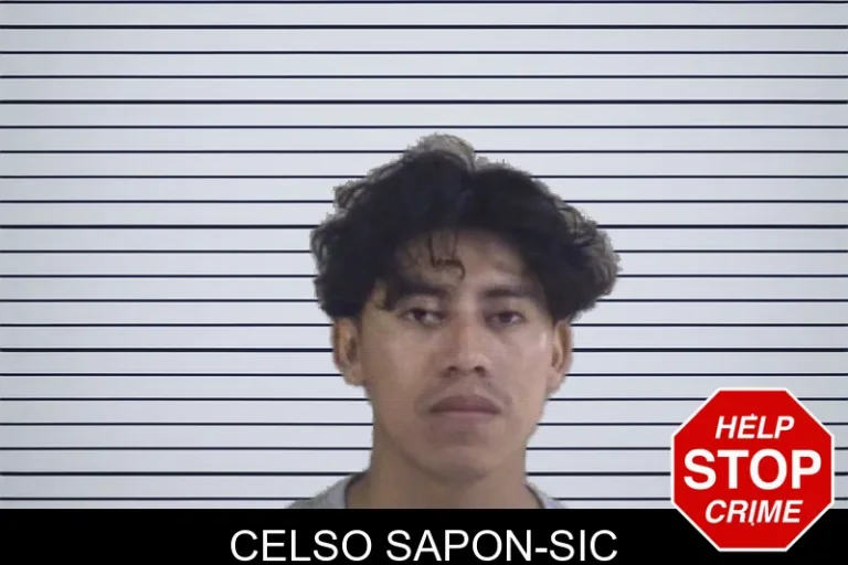 Celso Sapon-Sic mugshot – Whitfield County , Georgia Celso Sapon-Sic