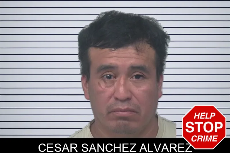 Cesar Sanchez Alvarez mugshot